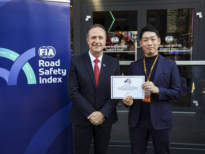 Honda achieves world-first five-star FIA Road Safety Index rating