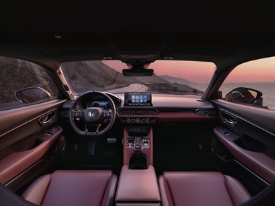 Honda Prelude 2027 Limited Edition - Dashboard from Rear