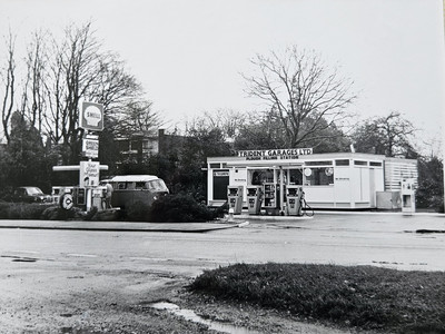 The Plough Service Station in c1972 The Plough Service Station in c1972