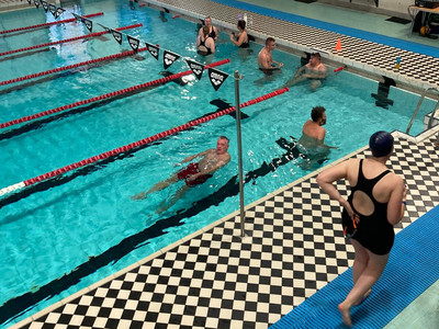 Woking Swimathon 2026 - Swimmers Prepare