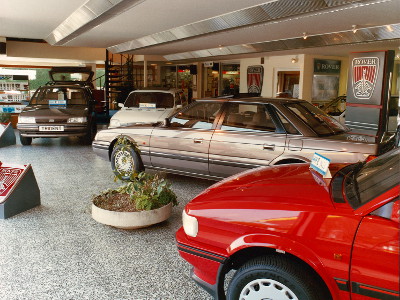 Our Ottershaw showroom in 1988