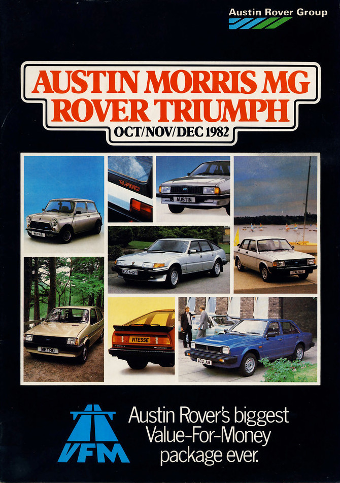 Austin Rover Brochure 1982