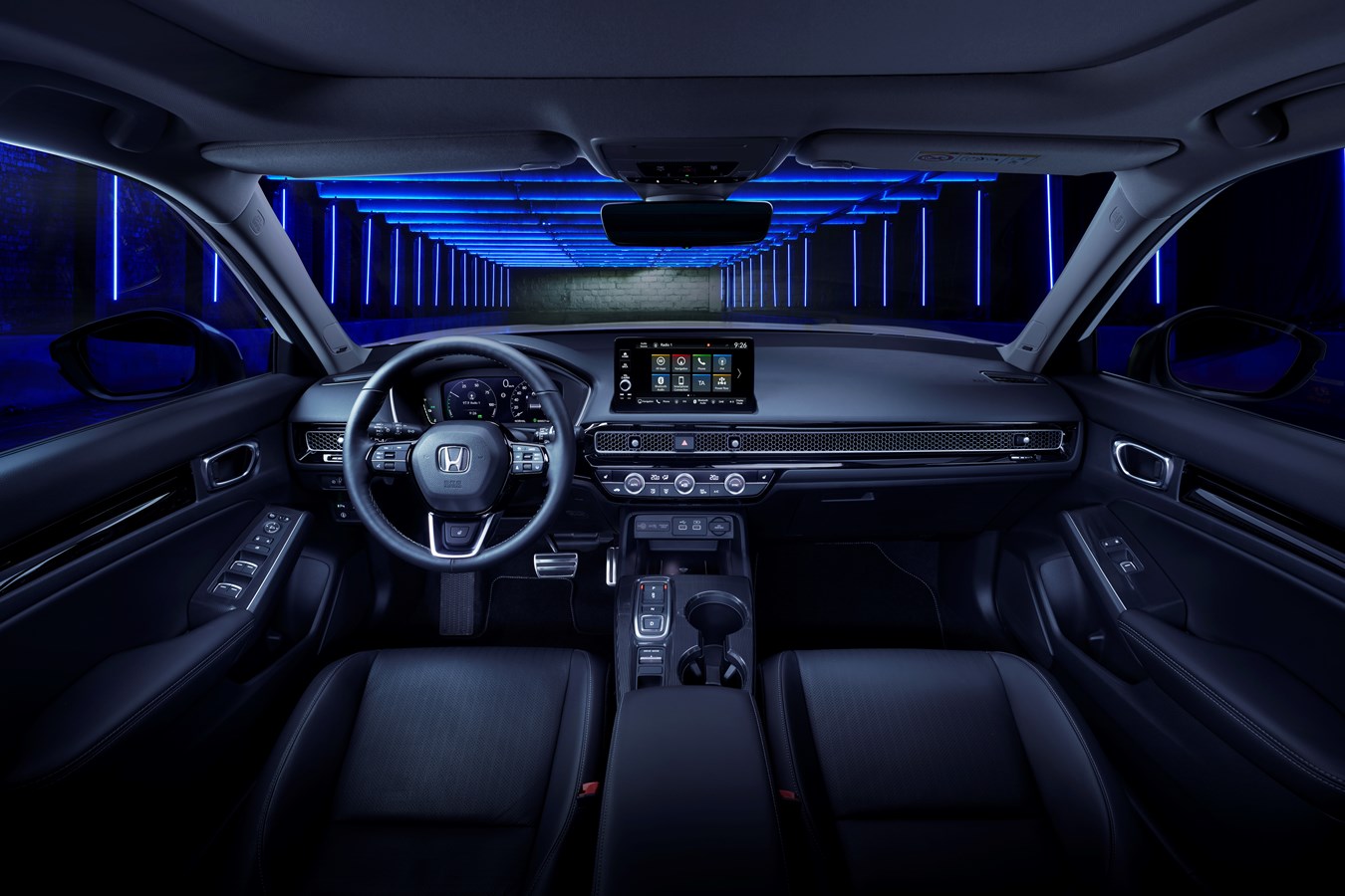 The Honda Civic e-HEV - Dashboard View