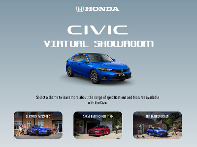 Visit the Civic e:HEV Virtual Showroom