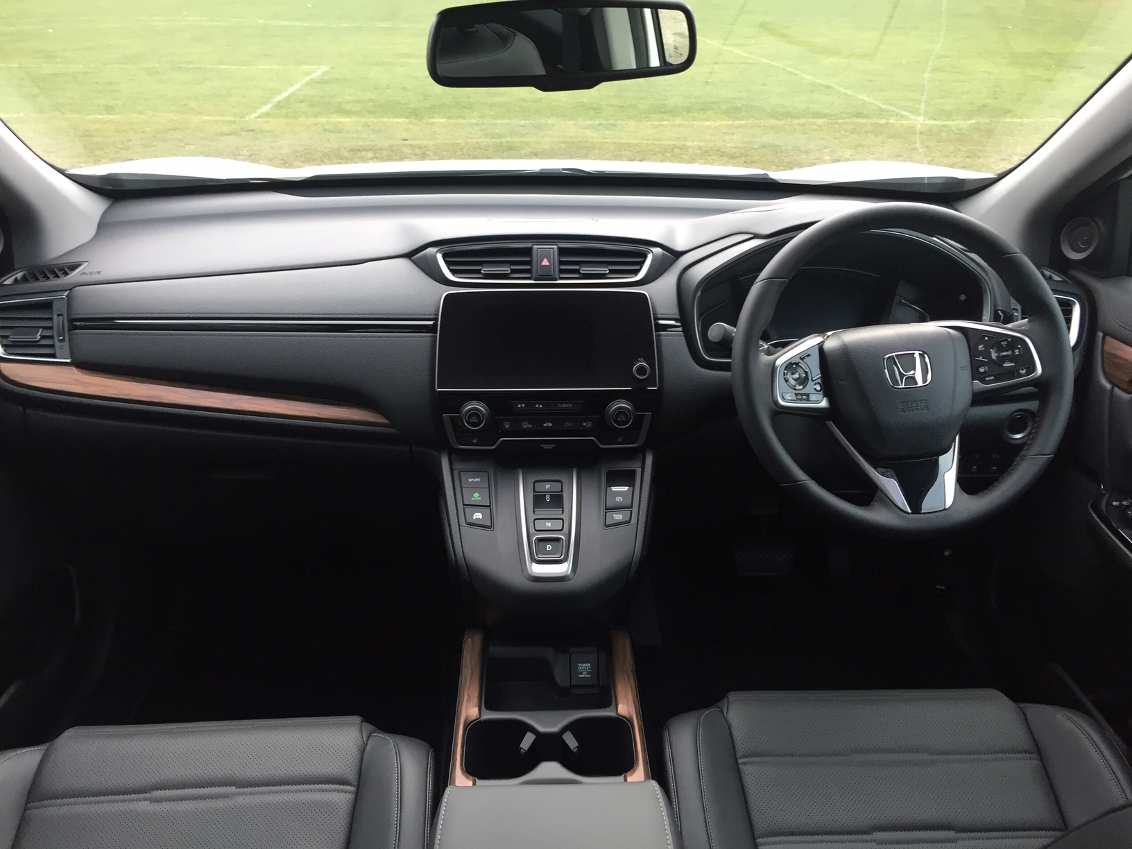 Honda CR-V Hybrid Interior Dashboard View