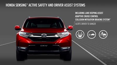 Honda SENSING as standard