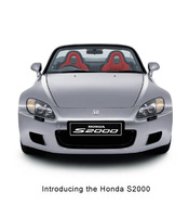 Honda S2000 and Honda Jazz voted top by Top Gear Magazine
