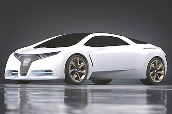 Honda reveal hydrogen-powered FC Sport concept at the Los Angeles motor show