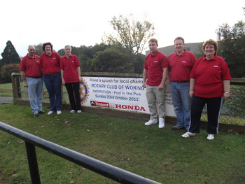 Team Trident Honda Complete the Swimathon