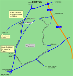 Guildford Road Closure