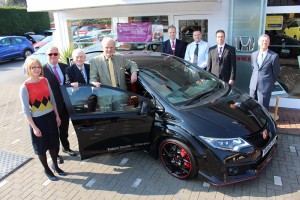 Trident Honda Sponsors Woking & Sam Beare Hospices