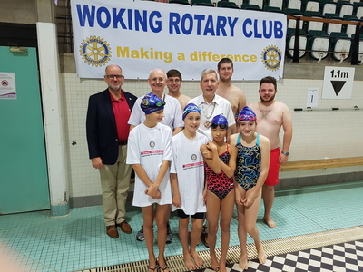 Woking Rotary Swimathon hits its tenth year