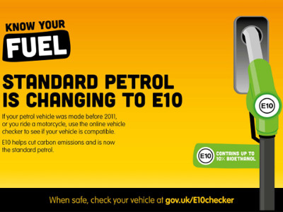 Standard Petrol is Changing to E10 - Know Your Fuel