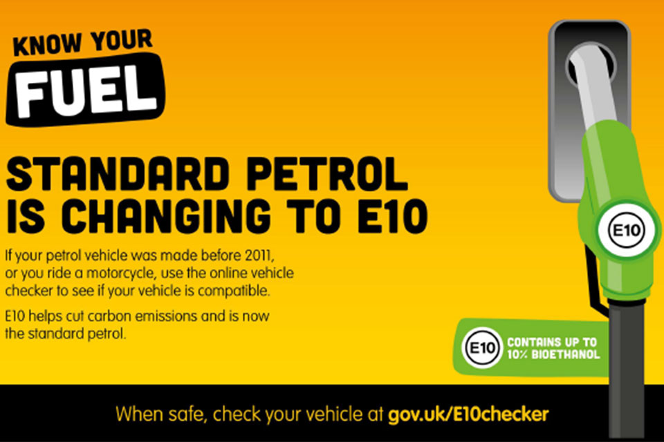 Standard Petrol is Changing to E10 - Know Your Fuel