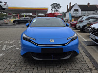 Our Prelude Demonstrator arrives - front view