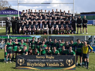 The Weybridge Vandals RFC 1st XV and Super 2s The Weybridge Vandals RFC 1st XV and Super 2s