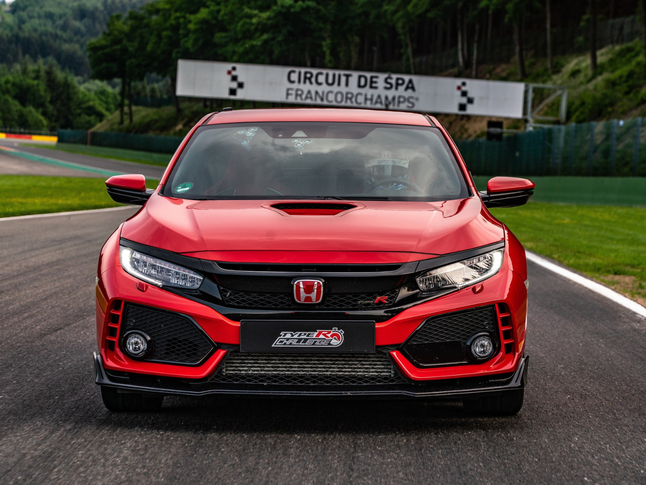 Type R at Francorchamps - Front view