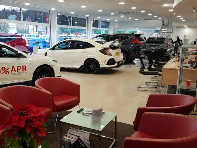 Our new showroom from customer waiting area to main entrance